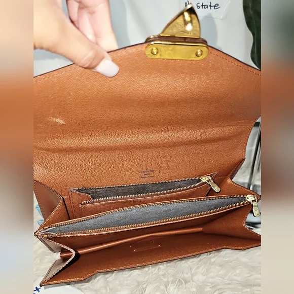 Authentic Louis Vuitton Handbag Monogram Canvas - Picture 11 of 14